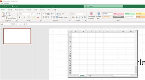 Inserting Excel Into Powerpoint Step By Step Instructions Ionos