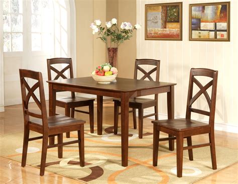 Amish made tables crafted from pine or maple with wormy maple tops and select options with pine tops are available as well. Lisbon 5-PC Rectangular Dinette Kitchen Table Set-Size 36 ...