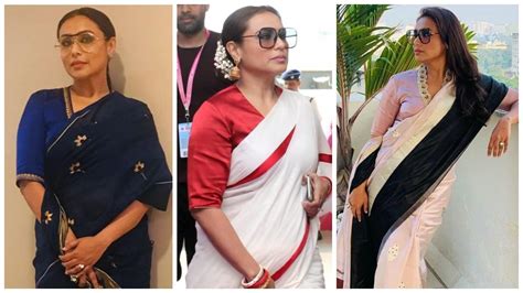Rani Mukerji Adds Some Sexy Saree Swag To Mardaani 2 Kolkata Promotions India Today