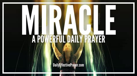 how to pray for a miracle powerful prayers for a miracle youtube