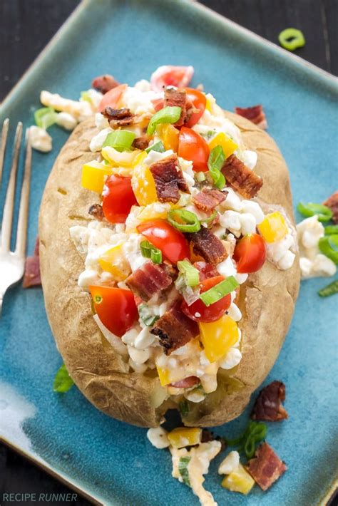 Healthy Loaded Baked Potatoes Recipe Runner