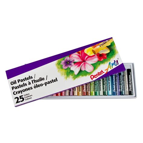 Oil Pastels Set Of 25 — Pentel Of America Ltd