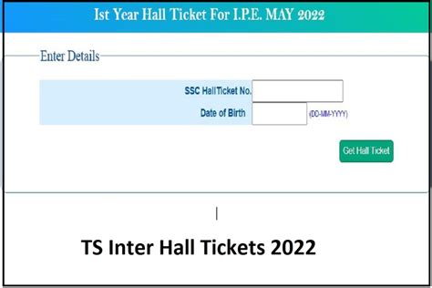 Ts Inter 1st Year Hall Ticket 2022 Out Direct