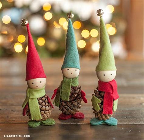 Diy Cute Pinecone Fairy Ornaments