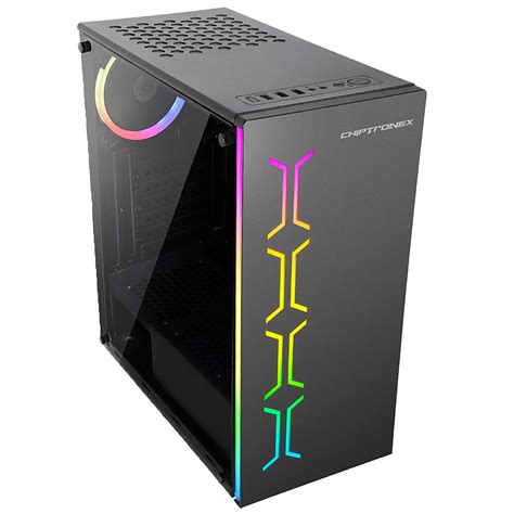 Chiptronex Mx2 Rgb Mid Tower Gaming Cabinet Ga Computers