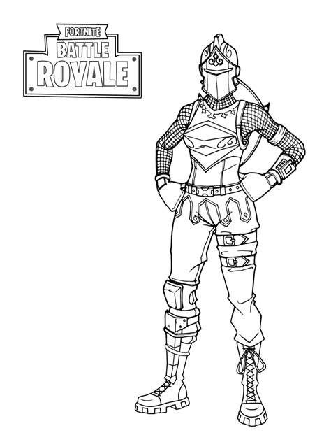 Coloring coloringpage colouring printables fortnite fortnitebattleroyale. Red Knight Fortnite Coloring Page - Free Printable ...