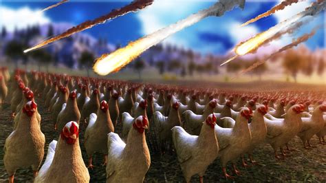 50000 Chickens Vs Nuclear Bomb Ultimate Epic Battle Simulator 3 Youtube