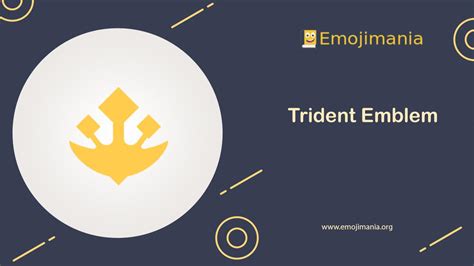 🔱 Meaning Trident Emblem Emoji Copy And Paste