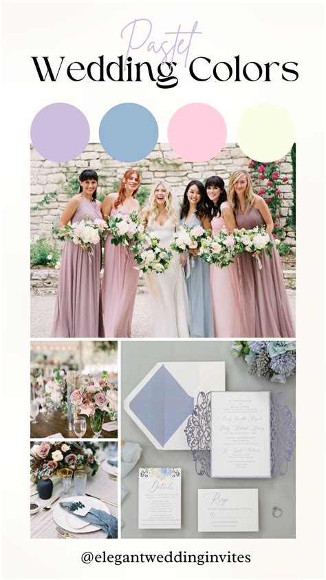 10 Stunning Pastel Wedding Color Themes To Set The Mood 2023
