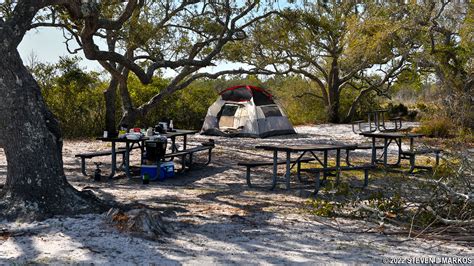 Gulf Islands National Seashore Florida Fort Pickens Group Campsite