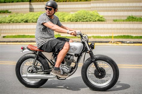 Insideracing The Silver Surfer Brat Style Honda Tmx By Revolt Cycles