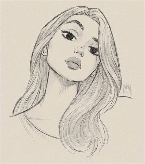 22 Cool Girl Drawing Ideas And References Girl Drawing Sketches Cool