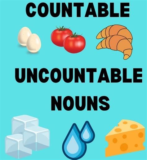 Countableuncountable Nouns Quizizz