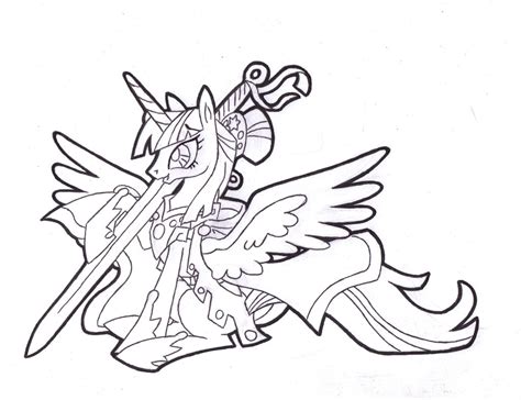 Alicorn Coloring Pages By Liquidpoulpi Free Printable Sketch Coloring Page