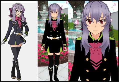 Custom Uniform Owari No Seraph Yandere Sim Yandere Yandere Simulator