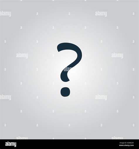 Question Mark Sign Icon Vector Illustration Stock Photo Alamy