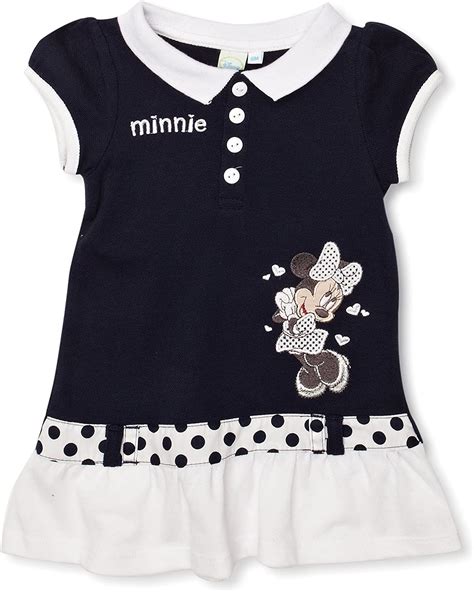 Minnie Mouse Me0006 Baby Girls Dress Blueoptical White 18 24 Months
