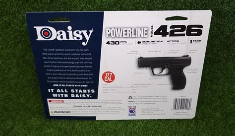 Daisy Powerline Bb Pistol Cal Fps Co Matte Black