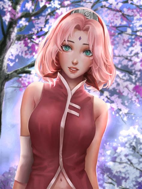 Naruto Shippuden Fan Art Sakura Haruno Best Nature