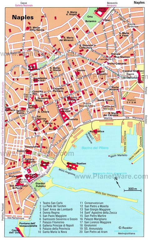 Naples Tourist Attractions Map Best Tourist Places In The World