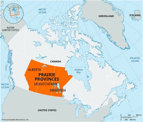 Prairie Provinces Canada Map And Facts Britannica
