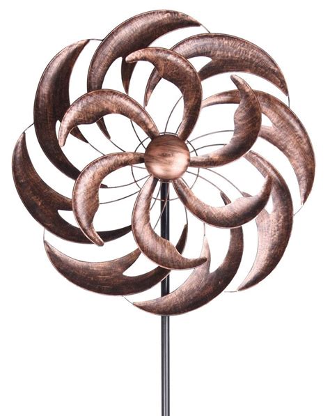 Bronze Swirl Wind Spinner Leigh Country