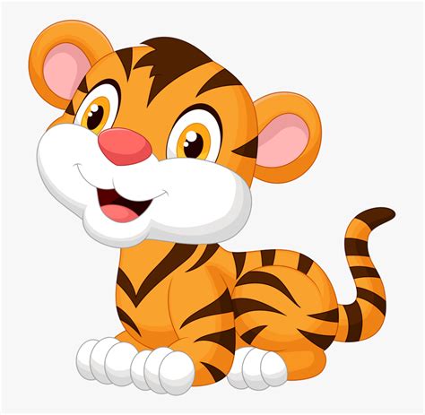 Baby Tiger Clipart Black And White Baby Tiger Clipart Png Tiger Png