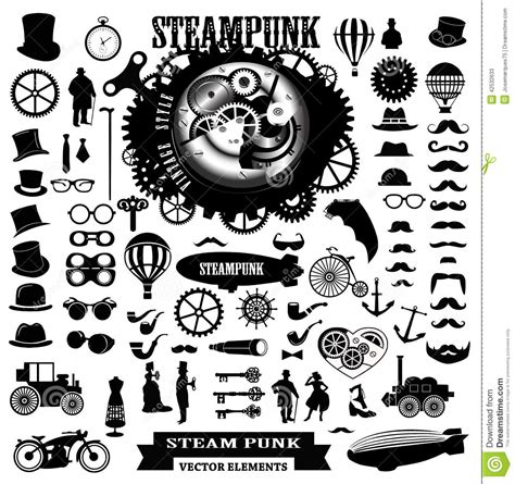 67 Steampunk Clip Art Steampunk Clip Art Clipartlook