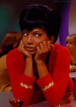 Sarahinkley Deliciouslydemure Nichelle Nichols As Lt Uhura In Star