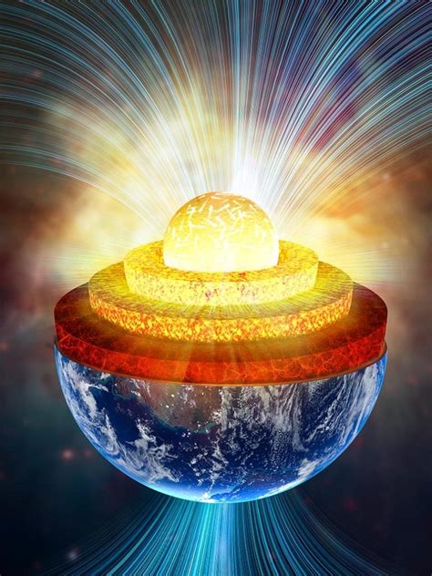 Scientists Reveal Superionic Secrets Of Earths Inner Core