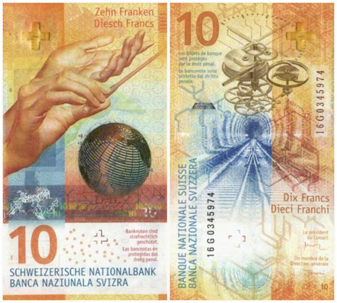 The Swiss 10 Franc Note Tops The Most Beautiful Currencies Of 2017 — Quartz