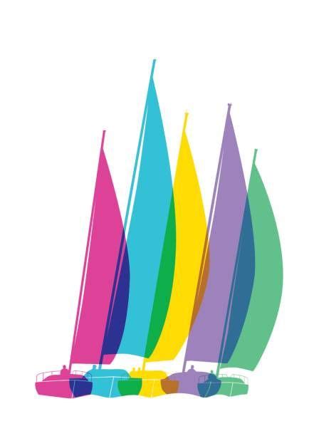 Best Sailboat Illustrations Royalty Free Vector Graphics And Clip Art