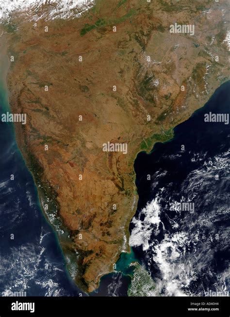 Satellite Image India Immagini And Satellite Image India Fotos Stock Alamy