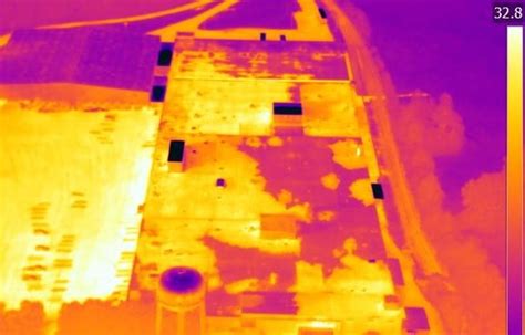 Flat Roof Infrared Thermal Moisture Inspection Monroe Infrared