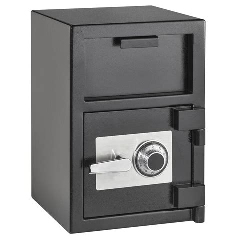 If you've lost the key to your filing cabinet at work, don't worry! Adiroffice Hopper Loading Safe Box With Dial Combination Lock