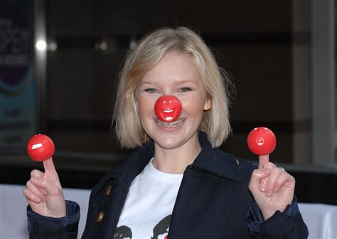 Red Nose Day 2009 Launch Joanna Page At The Red Nose Day 2 Flickr