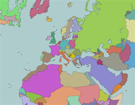 Alternate Map Of Europe 1 By Comradeprophet27 On Deviantart