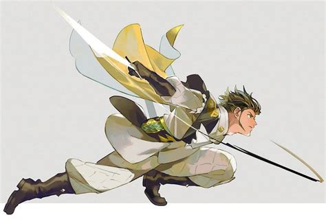 Claude Von Riegan Sniper And Swordmaster By Felwakame Fire Emblem