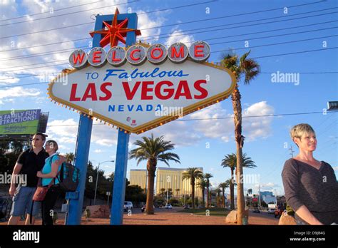 Las Vegas Nevada South Las Vegas Boulevard The Strip Welcome To Fabulous Las Vegas Sign Historic