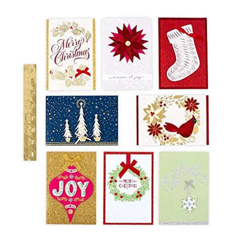 Hallmark Assorted Boxed Christmas Cards Set Pack Of 24 Handmade