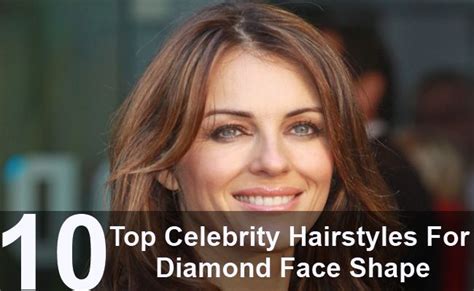 23 hairstyles for your diamond shape face. Top 10 Celebrity Hairstyles For Diamond Face Shape ...