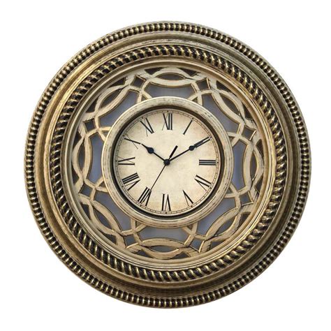 Gold Swirl Wall Clock 20 Home Store More