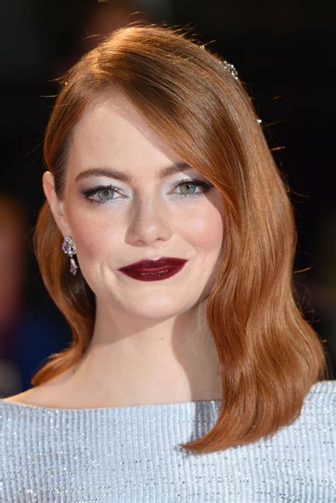 Emma Stone The Favourite Premiere At The 62nd Bfi London Film
