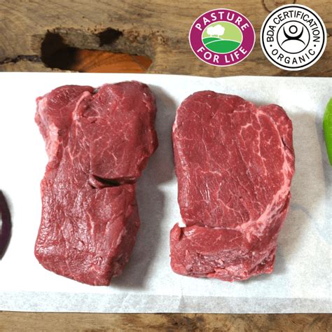 100 Grass Fed And Organic Beef Fillet Steak Primal Meats