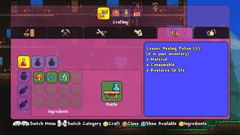 Terraria - How to make the Hero's Clothes (Xbox 360) (HD ...