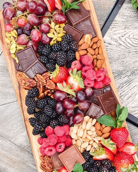 Weekly Recap A Fruit And Chocolate Dessert Board — Cerriously Fruit