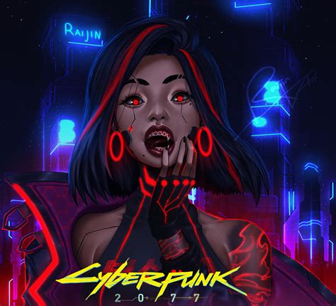 Pin By Hightower On Cyberpunk Art Cyberpunk Girl Female Character