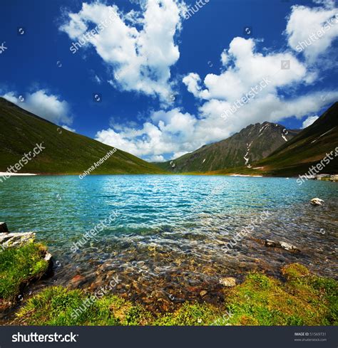 Lake In Mountains Stock Photo 51569731 Shutterstock