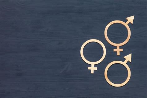 Premium Photo Gender Symbols Of Men And Women Gender Equality Symbol