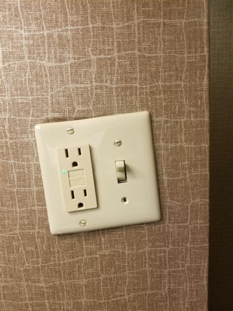 The Light Switch In My Hotel Room Is Askew